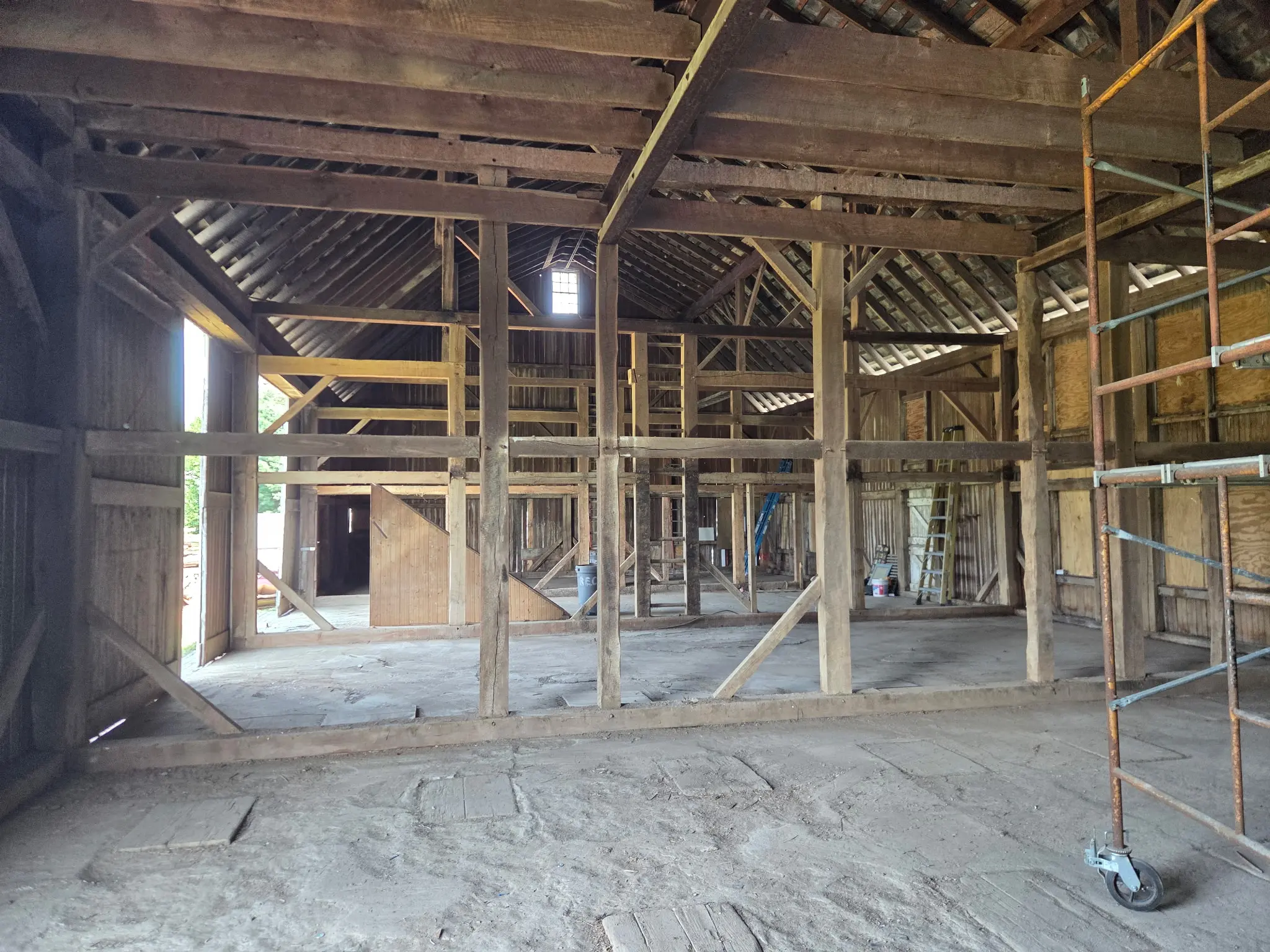 Schnecksville barn renovation — Core Structures Inc. (photo 1)