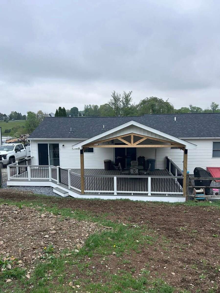New Tripoli deck rebuild before and after — Core Structures Inc. (photo 1)
