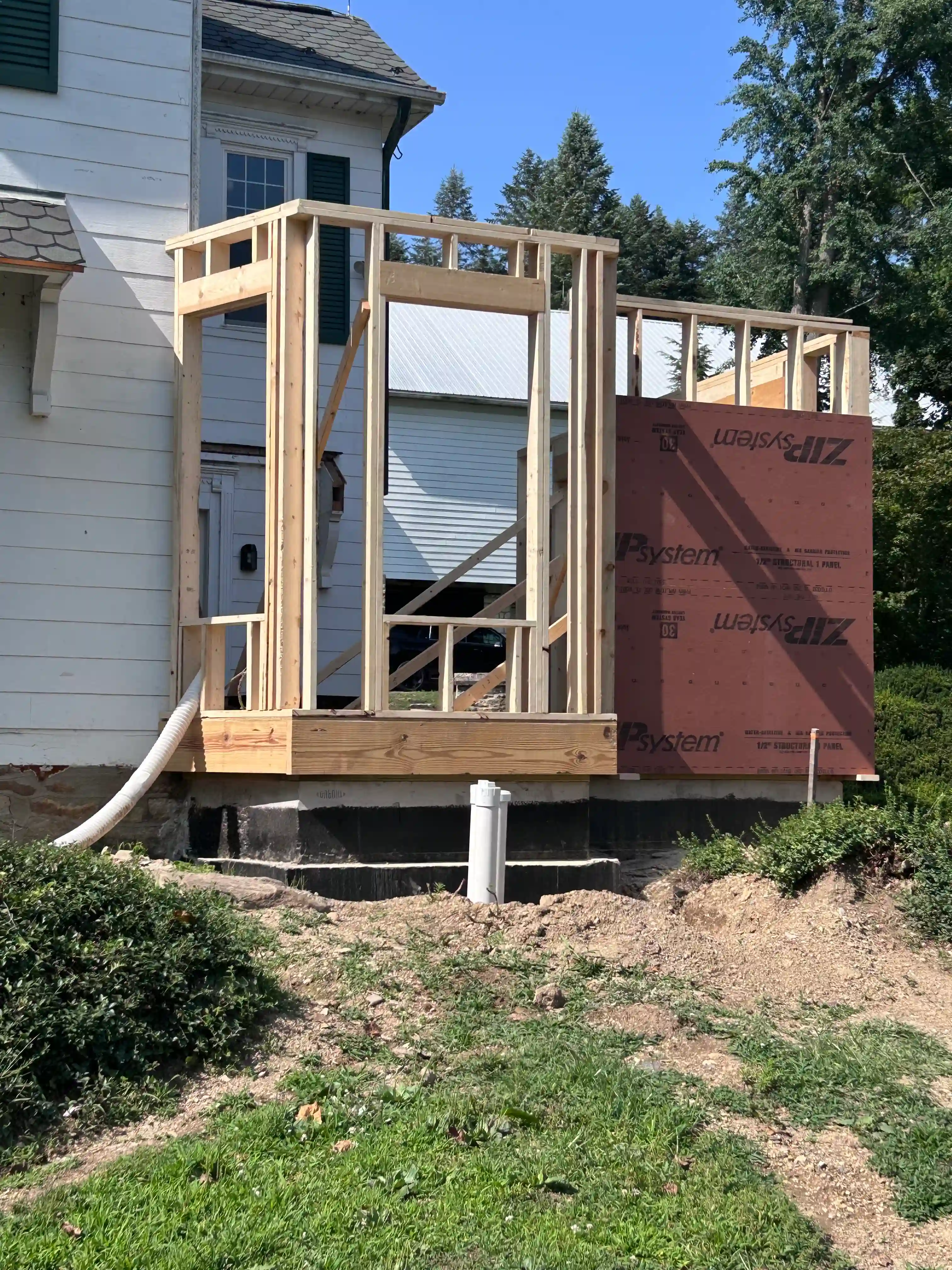 New Tripoli house addition — Core Structures Inc. (photo 1)