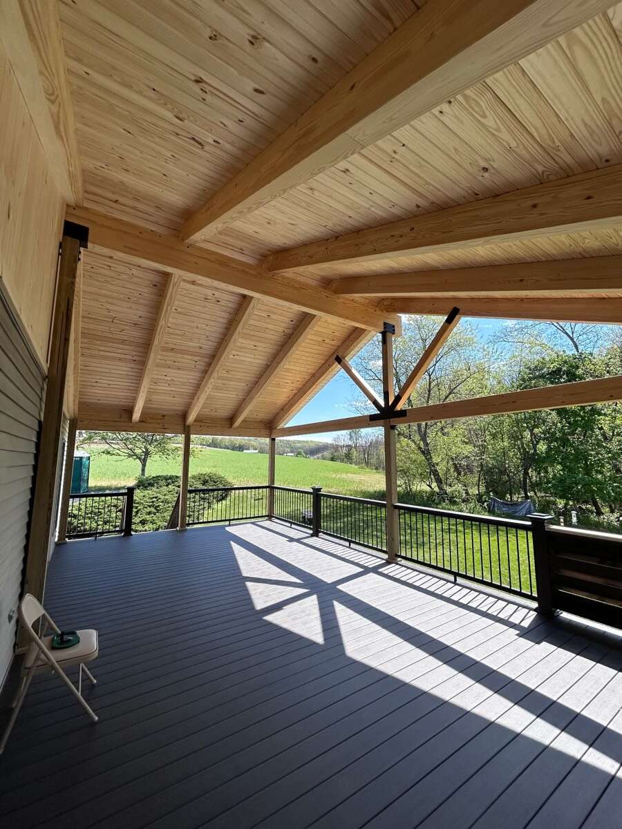 New Tripoli before and after deck rebuild — Core Structures Inc.