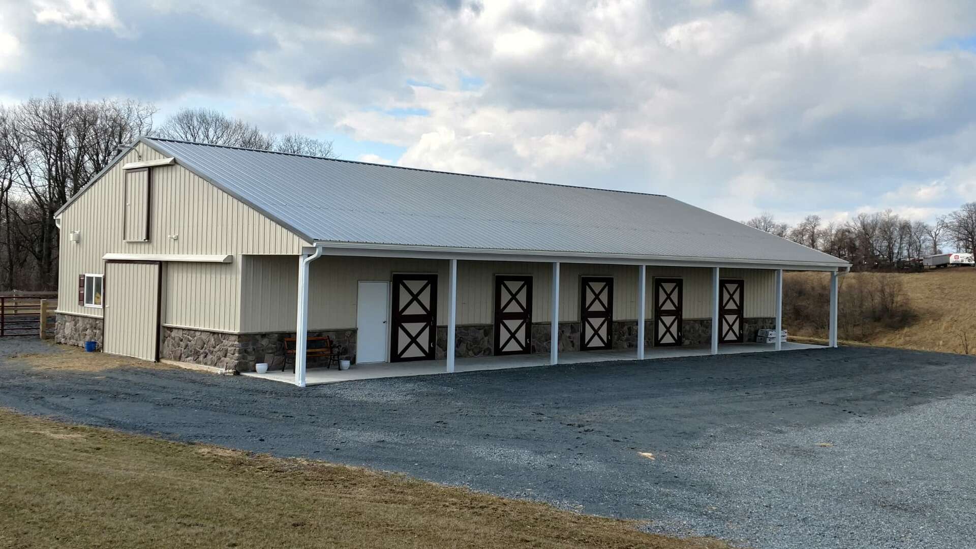 New Tripoli horse barn — Core Structures Inc. (photo 1)