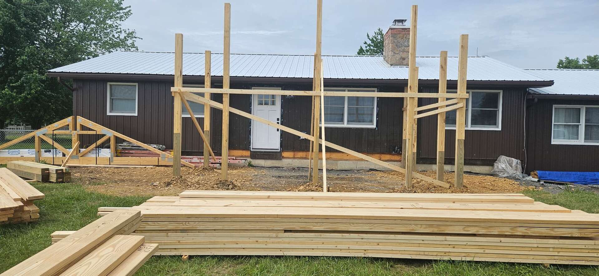 New Tripoli house addition — Core Structures Inc. (photo 1)